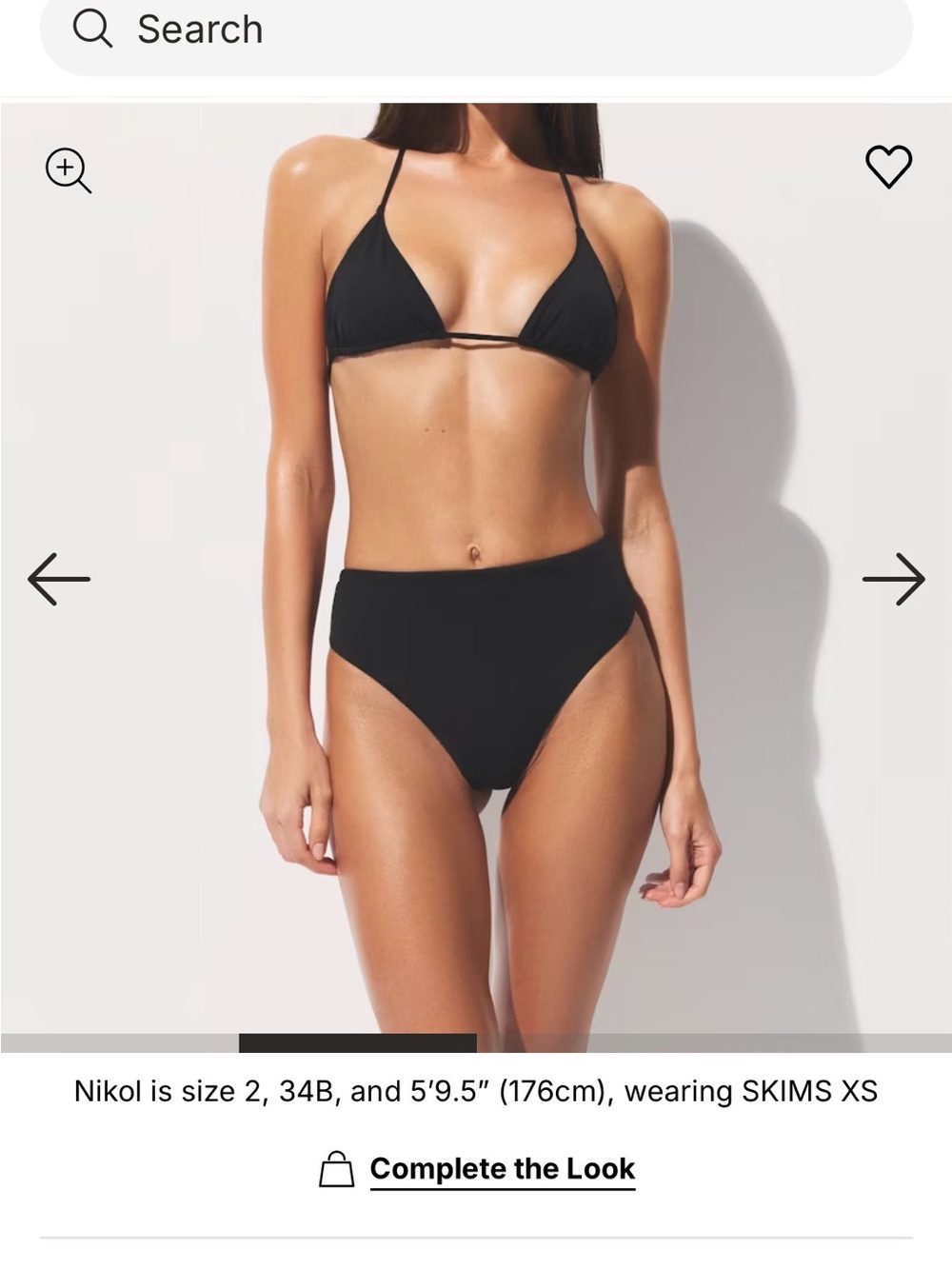 SKIMS High-Waisted Bikini Bottom